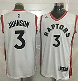 Toronto Raptors #3 James Johnson White Stitched NBA Jersey,baseball caps,new era cap wholesale,wholesale hats